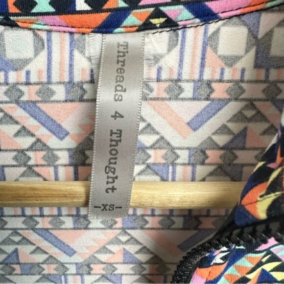 Threads 4 Thought Aztec Pint Full Zip Jacket Size XS - Picture 7 of 10